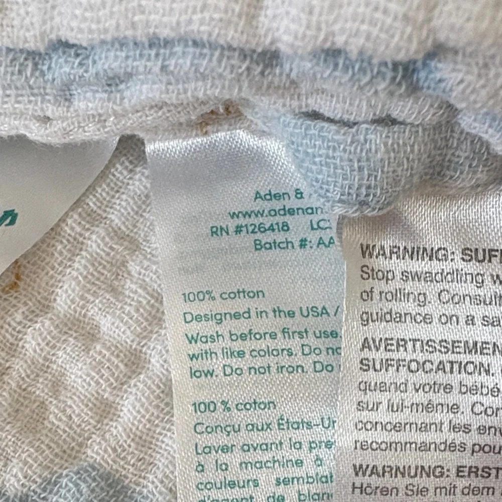 Aden Anais X Harry Potter Muslin Baby Blanket